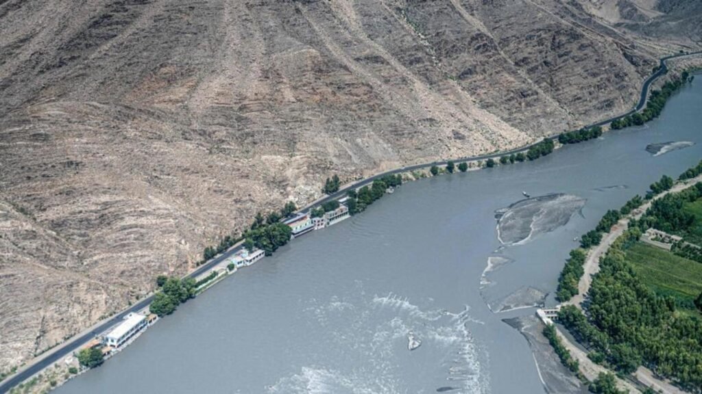Kunar River flowing through Afghanistan and Pakistan