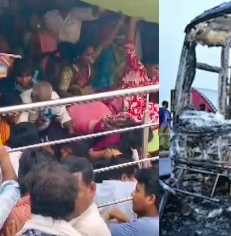 Chaos-at-Kashi-Bugga-Venkatesh-Temple-Andra Pradesh