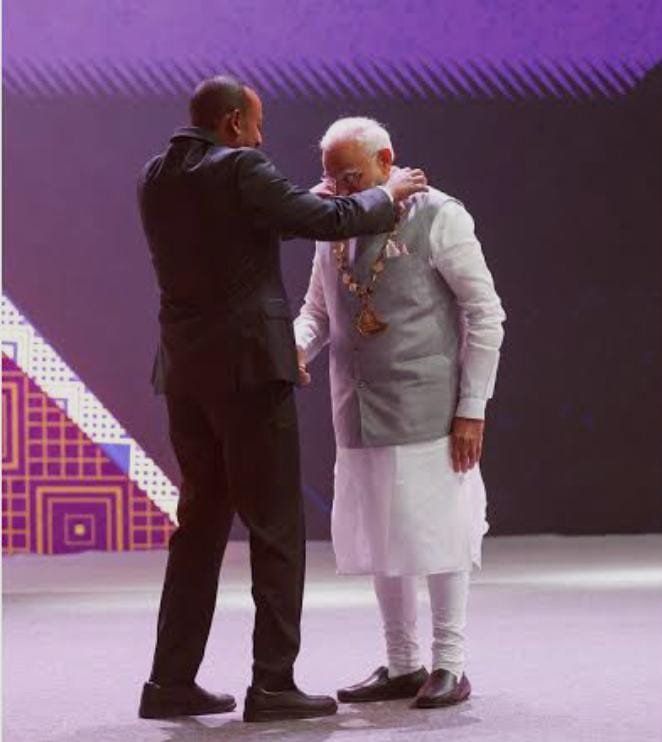PM Modi Receives Ethiopia’s Highest Civilian Award, Marking a New Era in India-Africa Relations
