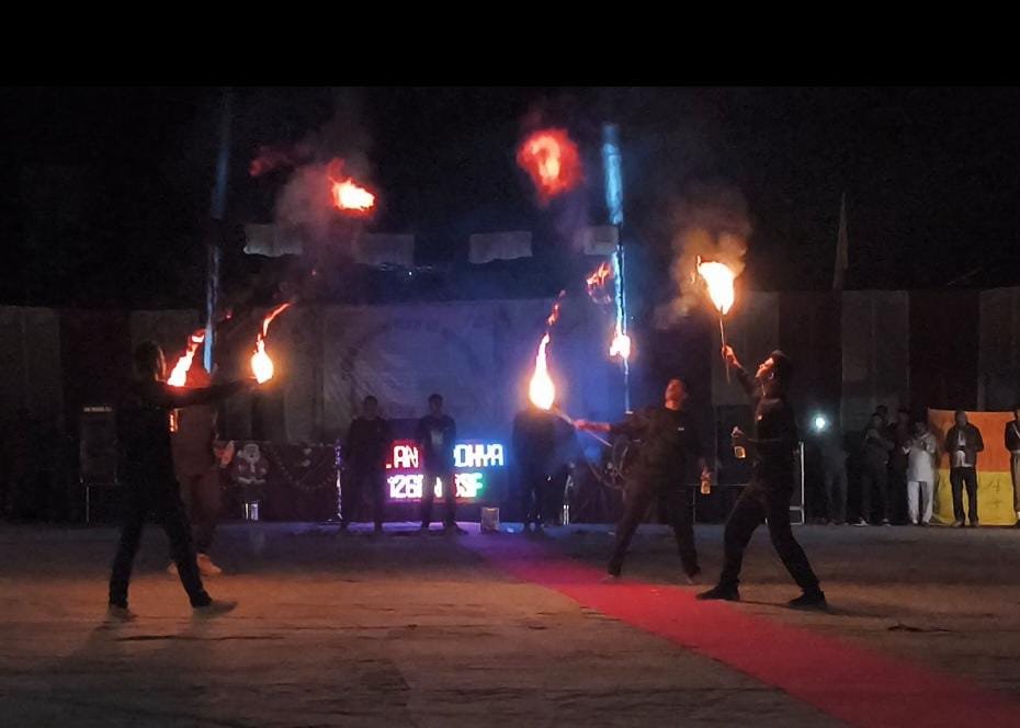 Raising-Day-Celebration-Fire-show- One of the most thrilling aspects