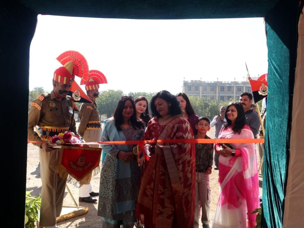 Raising-Day-celebration-Chief-Guest-Mrs.-Shalini-Kunwar-BWWA-Unit-President 126 BN BSF